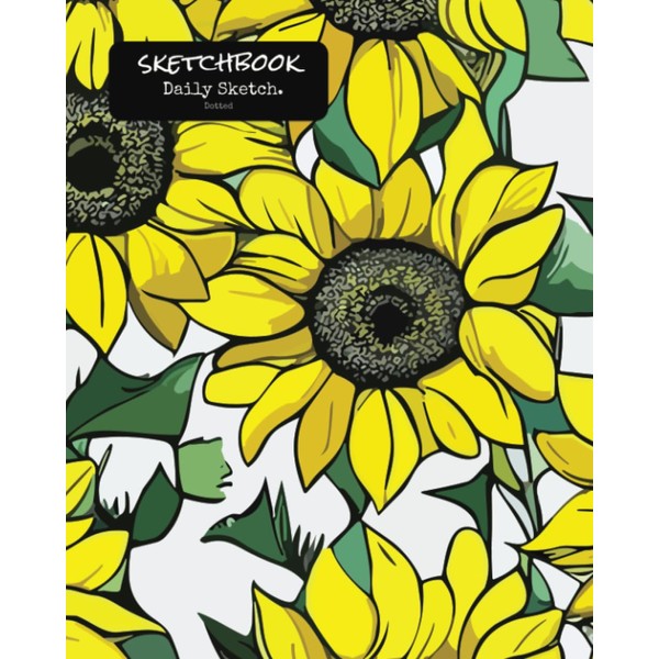 Sketchbook: Dotted Sketchbook for Drawing, Writing, Graphing, Sketching or Doodling,