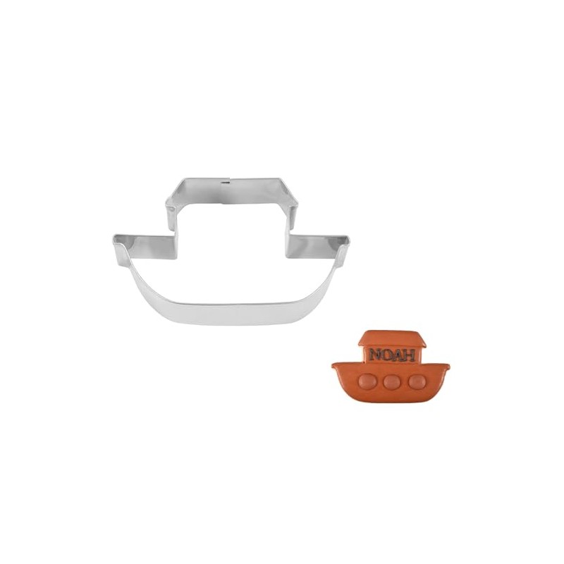 R&M Ark Cookie Cutter Stainless Steel 3.75"