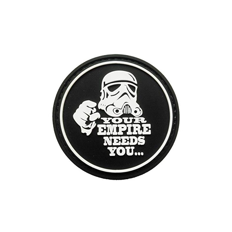 Patch Nation Your Empire Needs you Stormtrooper PVC Klett Emblem