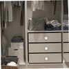 OSALADI Stylish 30pcs Brushed Metal Knobs Replacement Handles for Cabinet