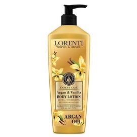 Lorenti Body Cream Lotion | Argan Oil & Vanilla Body Lotion | Ultra Nourishing Multi Vitamin Repair 400ml