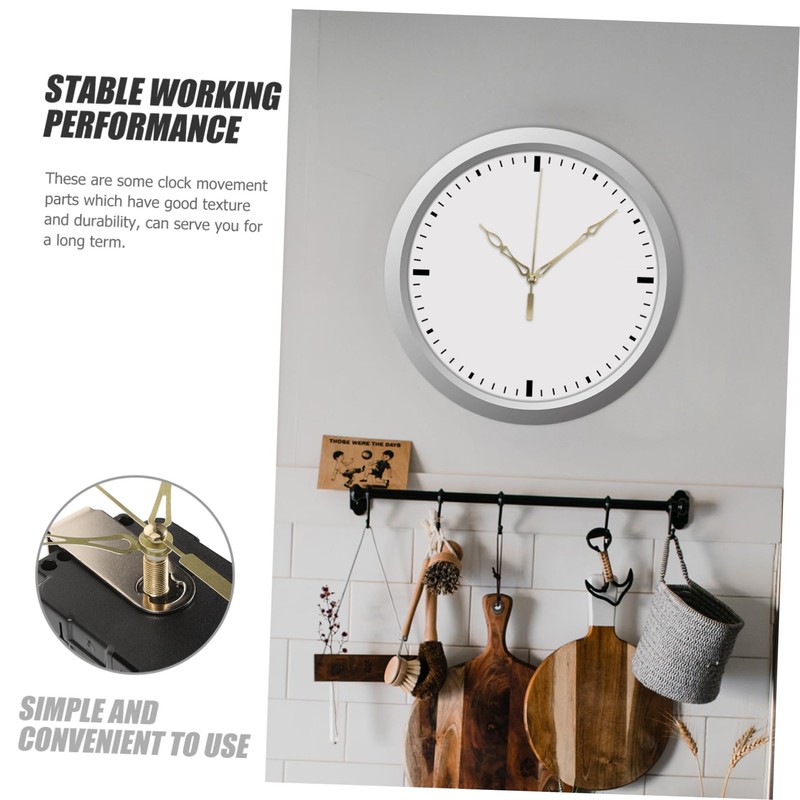 Gadpiparty 1 Set Clock Movement Mechanism Kit with Clock Hands