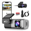 Dash Cam, 4K WiFi Dash Cam for Car, Dash Cam