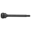 TONE 4AH-08LK Impact Long Hexagon Socket (with Magnet) 0.5 inch
