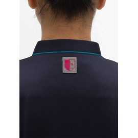 Medical Women's Scrubs Navy+Turquoise Size: S RF-5122 Nagi Leven