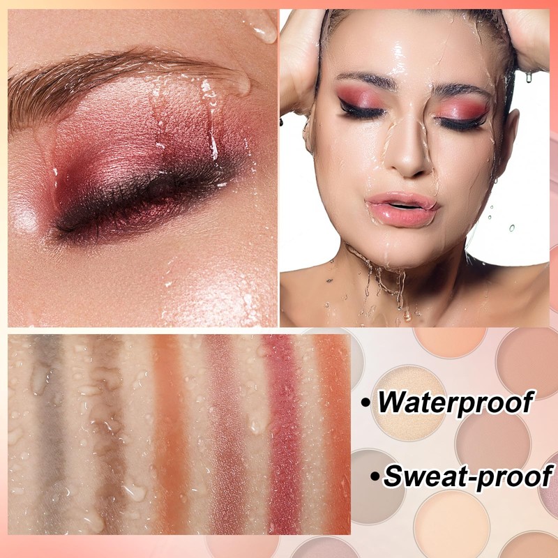 Apooliy Eyeshadow Palette 30 Pigmented Matte Shimmer Eyeshadow Makeup Palette