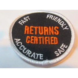 The Home Depot home depot collectibles certified  refunds cashier certified patch