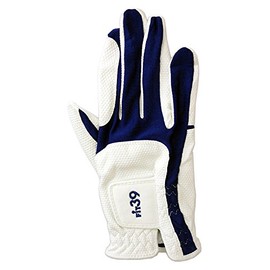 MIC 39 GOLF FIT39 Gloves, Right Hand, Medium, Navy Blue/White