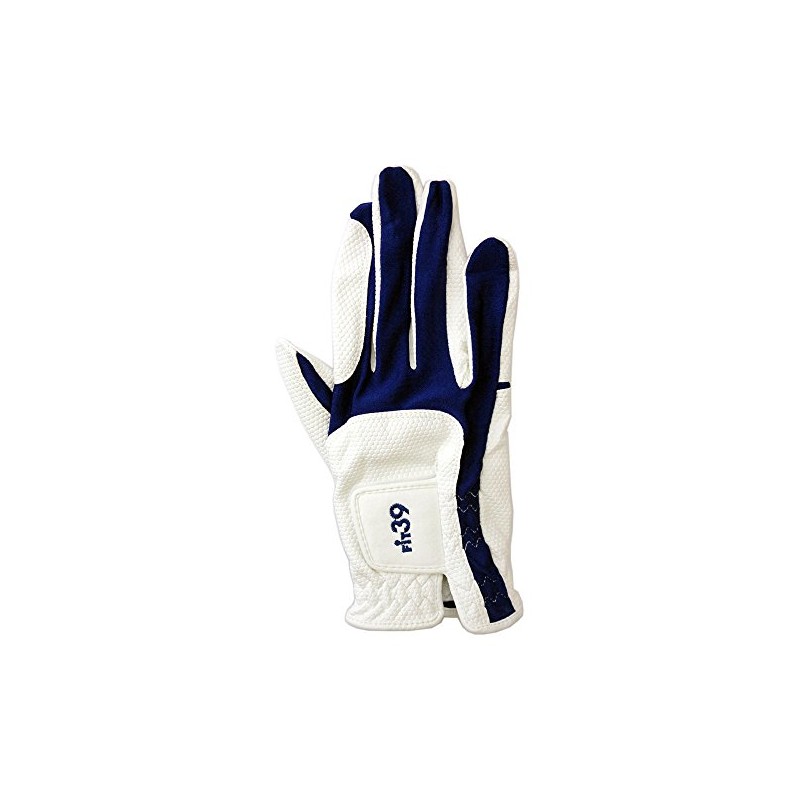 MIC 39 GOLF FIT39 Gloves, Right Hand, Medium, Navy Blue/White