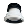 Straight WC Toilet Pan Connector 4'' (100mm/110mm) - Essential Toilet