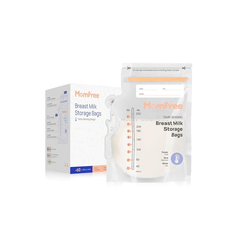 Breast Milk Bags for Bottle Feeding 60PCS