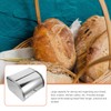 Alipis Bread Box Kitchen Storage Container Large Capacity Roll Top
