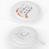 TALOYA 2 Pack of White 10 Inch Ceiling Mount LED