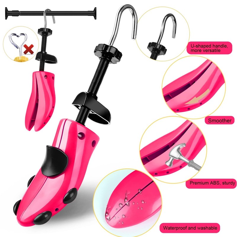 eachway Shoe Stretcher Shoe Trees,Adjustable Length & Width for Men