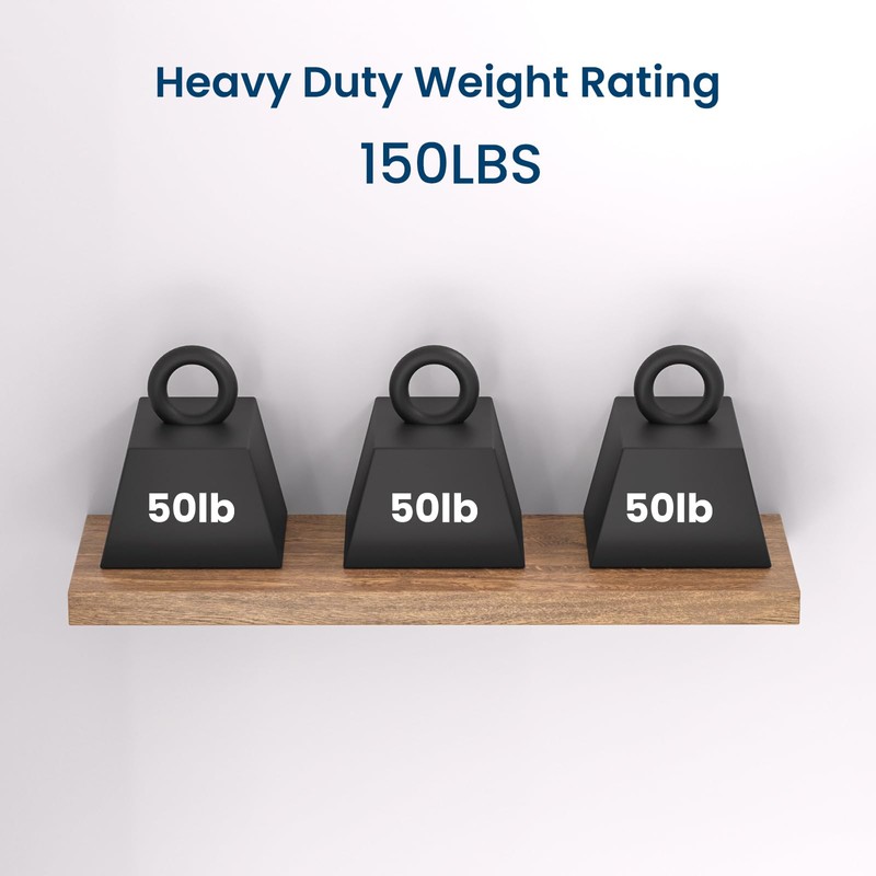 2pcs Floating Shelf Hardware Heavy Duty Hidden Shelf Brackets Support,Wall