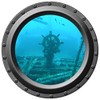 Sunken Ship - Porthole Wall Decal