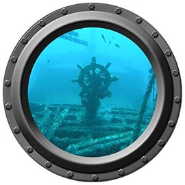 Sunken Ship - Porthole Wall Decal
