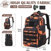 Tactical Backpack Army Molle Bookbag Military Backpack for Outdoor, Camping,