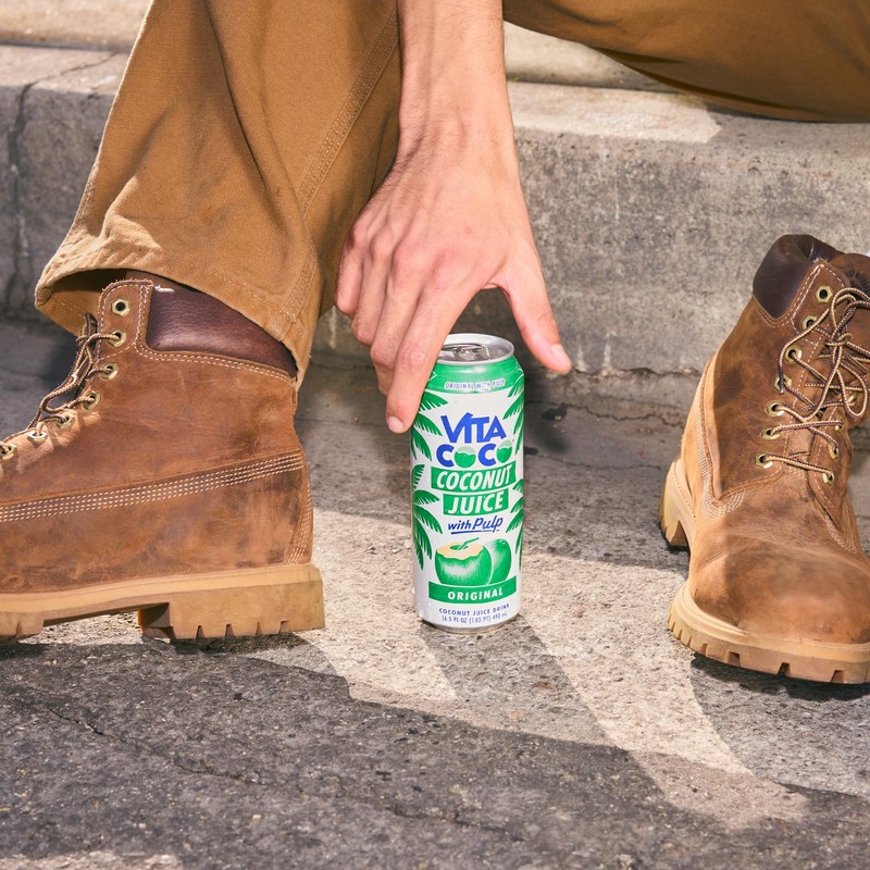 Vita Coco Coconut Juice, Original with Pulp | Big, Bold