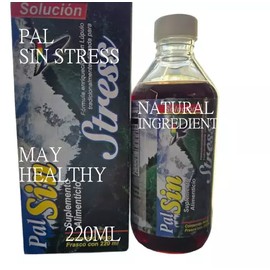 Pal Sin Stress Jarabe Adulto , High Strength, stress Relief Syrup