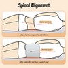 Lumbar Support Pillow for Office Chair & Sleeping, Wrap Around