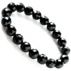 Men's Women's Onyx Bracelet, Black Agate, Natural Stone, Power Stone,