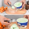 Linwnil Ice Cream Scoop, Solid Cookie Scoop, 2 Pack with