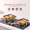 AIKENBBKK Ceramic Nonstick Tamagoyaki Pan, Large Japanese Omelette Pan Egg