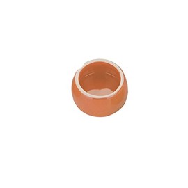 Nobby Ceramic Feeding Trough Orange 125 ml