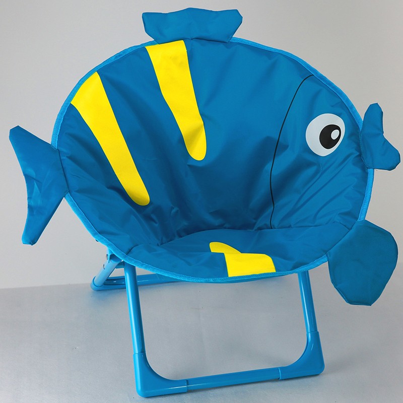 Kids Stool Cute Cartoon Patterns Folding Small Bench with Backrest