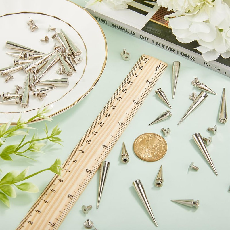 GORGECRAFT 1 Box 40MM 20MM Spike Studs Cone Spikes Large