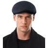 Wantonfy Men's Beret Cap Flat Cap Barret Flat Cap Newsboy
