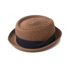 Regnuu Pork Pie Hat, Straw, Men's, Straw Hat, Women's, Paperblade,