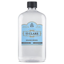 St Clare Aloe & Witch Hazel Facial Toner - Alcohol Free Witch Hazel Toner for Face & Skin (Unscented)