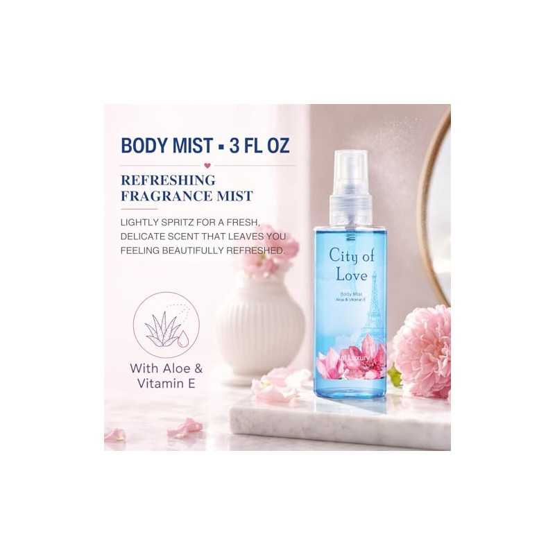 Set De Regalo De Baño Y Cuerpo Para Mujeres Y