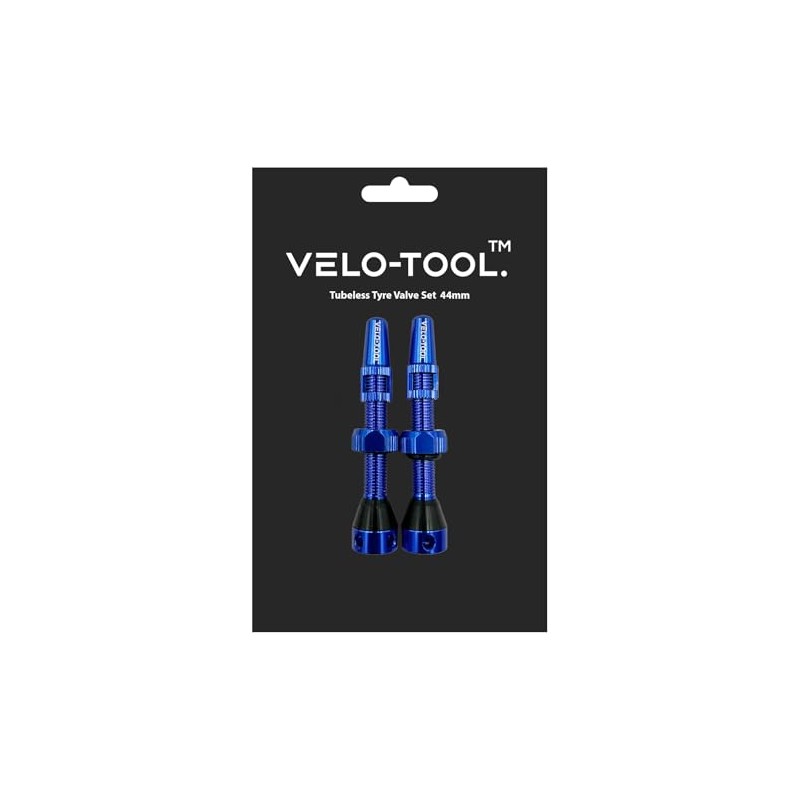 Bicycle Tubeless Tyre Valves (Blue, 44mm) (Blue, 44mm)