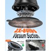 A2C 12" Anti-Shake Metal Arm Windshield Phone Mount, Suction Phone