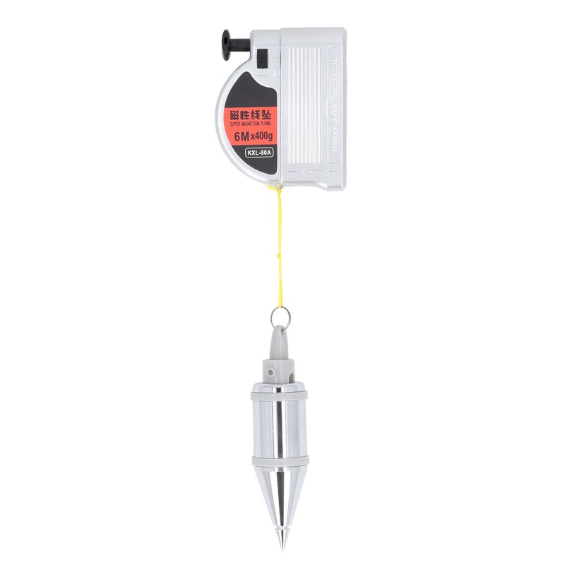 Magnetic Wire Hammer Retractable 6 Meter Line Drop Vertical Measuring