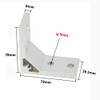 Iverntech 4pcs Corner Bracket for Standard 8mm Slot 4040 Series