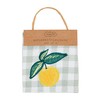 Mud Pie Lemon Spring Scrub Cloth; 10" x 10"