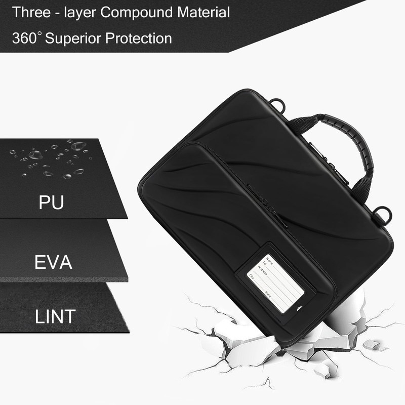 BUG 14.2-15.6 Inch Laptop Case Hard Shell, Protective Laptop Carrying