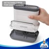 MR.SIGA Sink Caddy, Kitchen Sink Organizer Sponge Brush Holder with