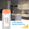 PLUSPOE 24V 120W Dimmable Led Driver, 110V AC to 24V