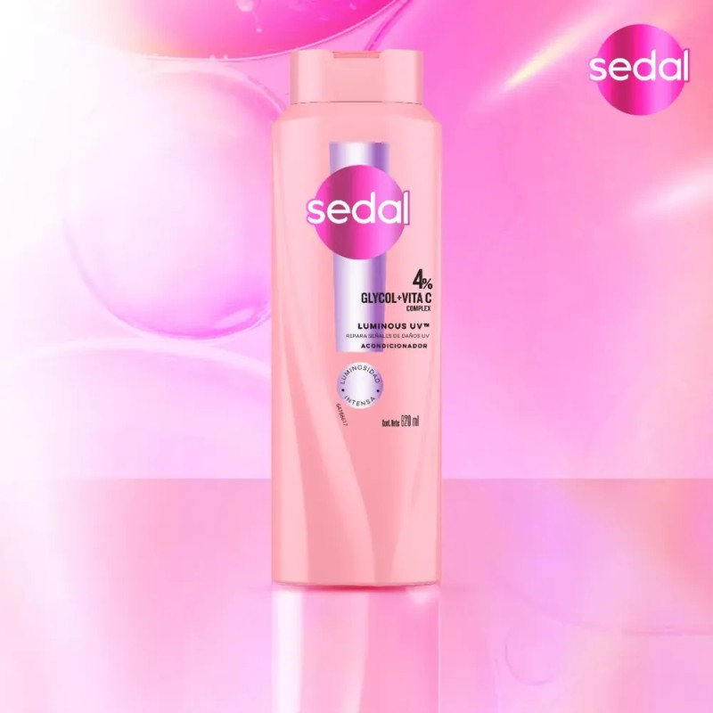 Acondicionador Sedal Luminous UV 620 ml