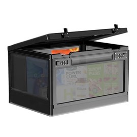 Caja grande de bloqueo de medicamentos para almacenamiento seguro, caja de almacenamiento con cerradura de 24 litros con 3 códigos de combinación, caj