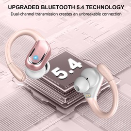 Ltinist - Auriculares inalámbricos Bluetooth 5.3, estéreo HiFi, IP7, impermeables