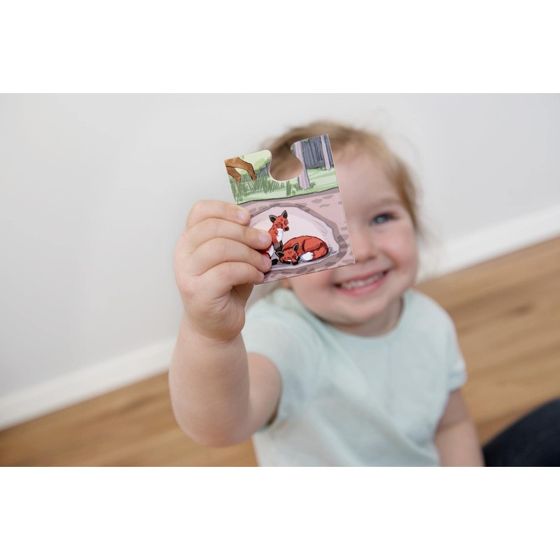 beleduc Floor Puzzle Forest - Set of 4 Children's Puzzles