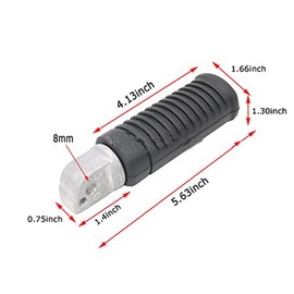 Accessories Passenger Foot Rests Pedals Rear Foot Pegs Extension For Harley Sportster S 1250 RH 1250 RH 1250S 2021 2022 2023 2024 Nightster 975 rh975 Special 2022 2023 2024 Black