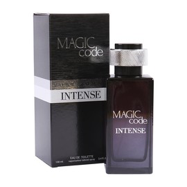 Magic Code Intense Eau De Toilette Natural Spray Cologne For Men - 100ml/3.4fl.oz.