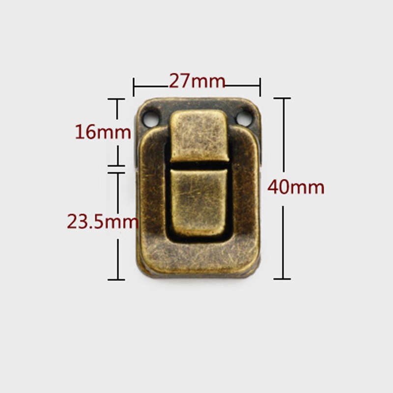 6PCS Toggle Catch Latch Clasp, Jewelry Box Lock Buckle for